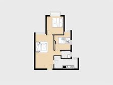 轻轨旁的毛坯2房,有证,随时交易