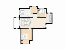 荣邦城中区 3室1厅 南