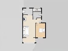 大华·复星花园二期(西区)·1室·2厅