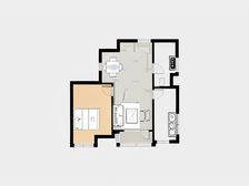 近地铁 地势平坦 一中一道之隔 下楼即菜市场和车站