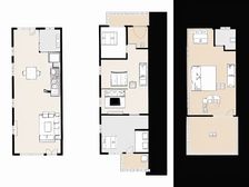 汀溪山庄,边套别宿,大前后花园,业主诚意出售。