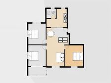 奉贤百联商圈步行5Mins即达!电梯品质三房