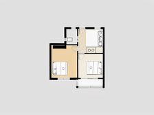 双南2房+精装修+中间花园位置+不靠马路/高架+近地铁