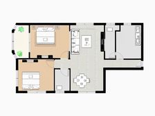 江苏路长宁路长宁大厦两房一厅108平方6开头低价近地铁