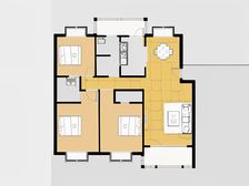 金纬苑精装2楼三室温馨宜居领包入住即买即住