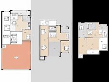 御景湾联排别墅中间户带装修 品质小区带大院诚心卖