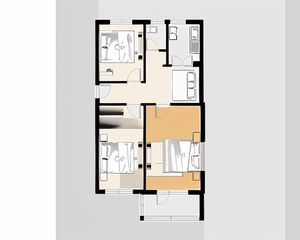 五棵松商圈 复兴路34号院中间层三居 田字格户型 满5年唯一