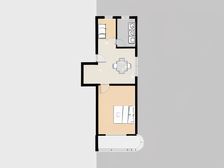 三轨交汇 前滩C B D 居家装修 经典全明一房