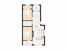 地铁口 两室两厅 南北通透 户型方正 采光好