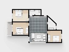 西红门星光佳园三居室 近地铁 五环里