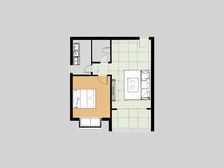 正规一室两厅小户型 全南户型 生活配套便利