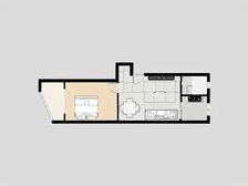 采光视野好,能改两房一梯两户厨卫全明,求知+中国中书包房!