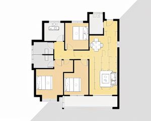 出售 东吴德信东境四室两厅 精装修没入住过