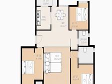 青山湖风景区旁,电梯洋房,绿化高,物业管理好