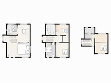 联排边套,低密度墅区,中式园林别墅,户型正气。