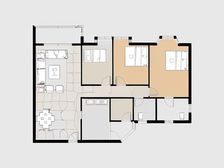 三正世纪豪门133平大平层无遮挡