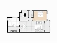 巴黎阳光 2室2厅 东南