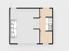此房楼层好,视野开阔,采光充足,户型方正