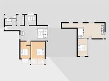 天熹苑 电梯好楼层 毛坯复式 空中别墅 诚心出售