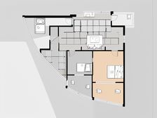 国际金融中心 2室2厅 南