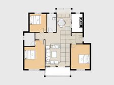 房龄新 带40平米花园 采光无遮挡 位置好 户型方正