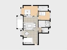 万科珠江东岸 98平三房两卫 好楼层 单价1万