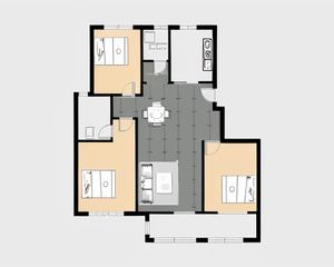 万颐广场旁海润精装三房 好楼层 拎包住 带车库