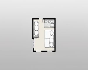 金宇大厦1室1厅南