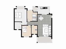 恒大江湾二区3房2卫,无抵押,中间位置安静,居住舒适