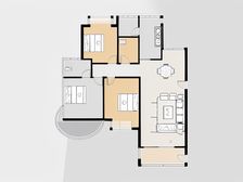 3号线江铃站 水榭花都精装大3房 楼层适中 诚心出售