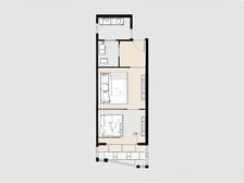 牡丹园 北太平庄2001年商品房 满五年一套 南向带客厅一居