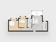 两房布局好,楼层好,业主诚意出售