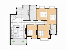 房子格局好,视野辽阔,一线湖景,,采光充足