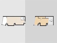 中山公园旁 电梯楼中楼,使用面积大