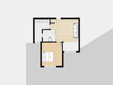 客厅朝南,卧室朝南 ,户型方正,位置好,满五年