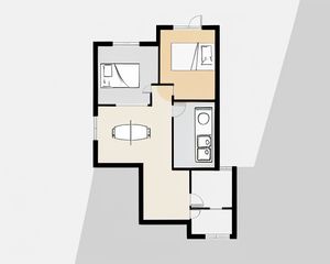 东晶丽苑 3室2厅 南
