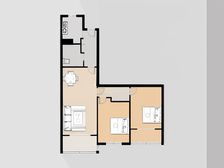 思美公寓 2室2厅 南