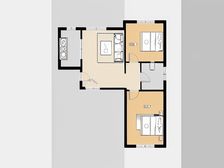 新希望锦麟玖玺 2室1厅 南 北