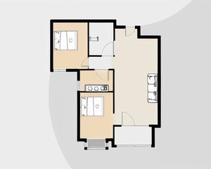 西万达 万博华景 毛坯房 可贷款 业主诚心出售