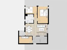 瑞虹商圈一路之隔+海伦路地铁口+全明3房+精装修+满五