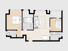 万科松湖传奇小三房,中间位置,自住房出售