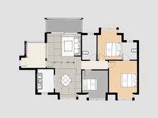 大道松山湖 3室2厅 东北