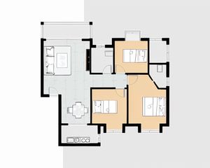房子自住装修保养九成新次新小区配套一应俱全