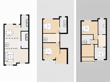 苏式园林 石库门建筑联排 300万装修 地下室高5.5米