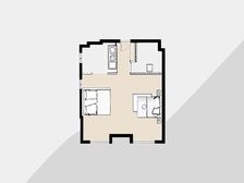 复试上下两层,户型方正,采光好,业主诚心卖。