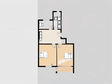 湄长新村 两室一厅 中等装修 看房方便房东诚心出售价钱好谈