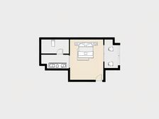 恒大华府 精装一室公寓 业主诚心卖