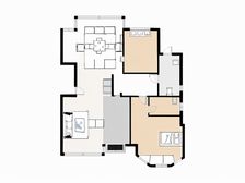 蔚蓝海岸 4室2厅 南 北