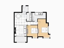 国贸蓝湾 不靠高架 装修50多万 中上楼层