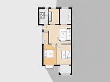 精装三居 视野采光好。看房方便